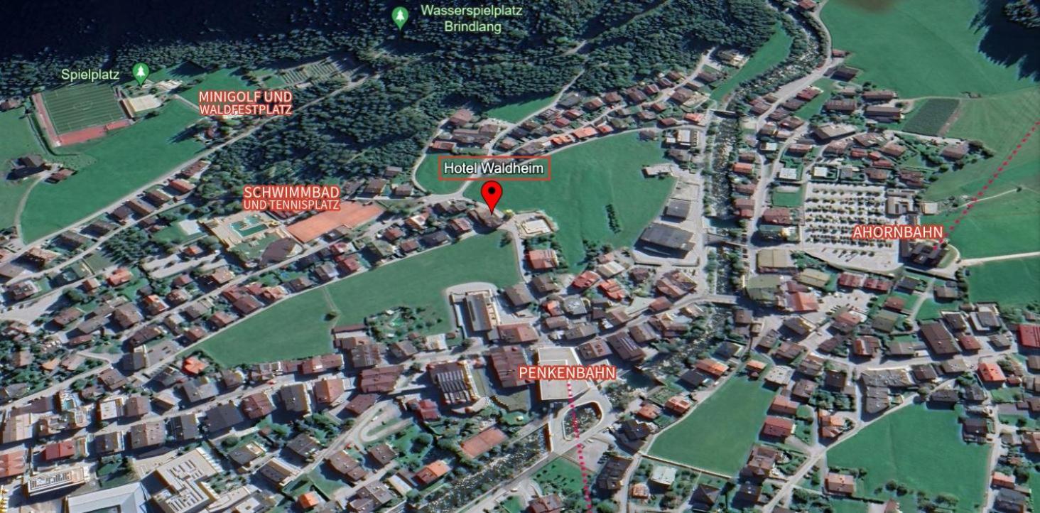 מאיירהופן Hotel Waldheim Garni מראה חיצוני תמונה
